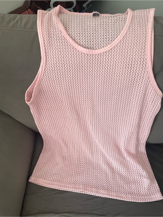 Other - Light Pink Knit Tank Top